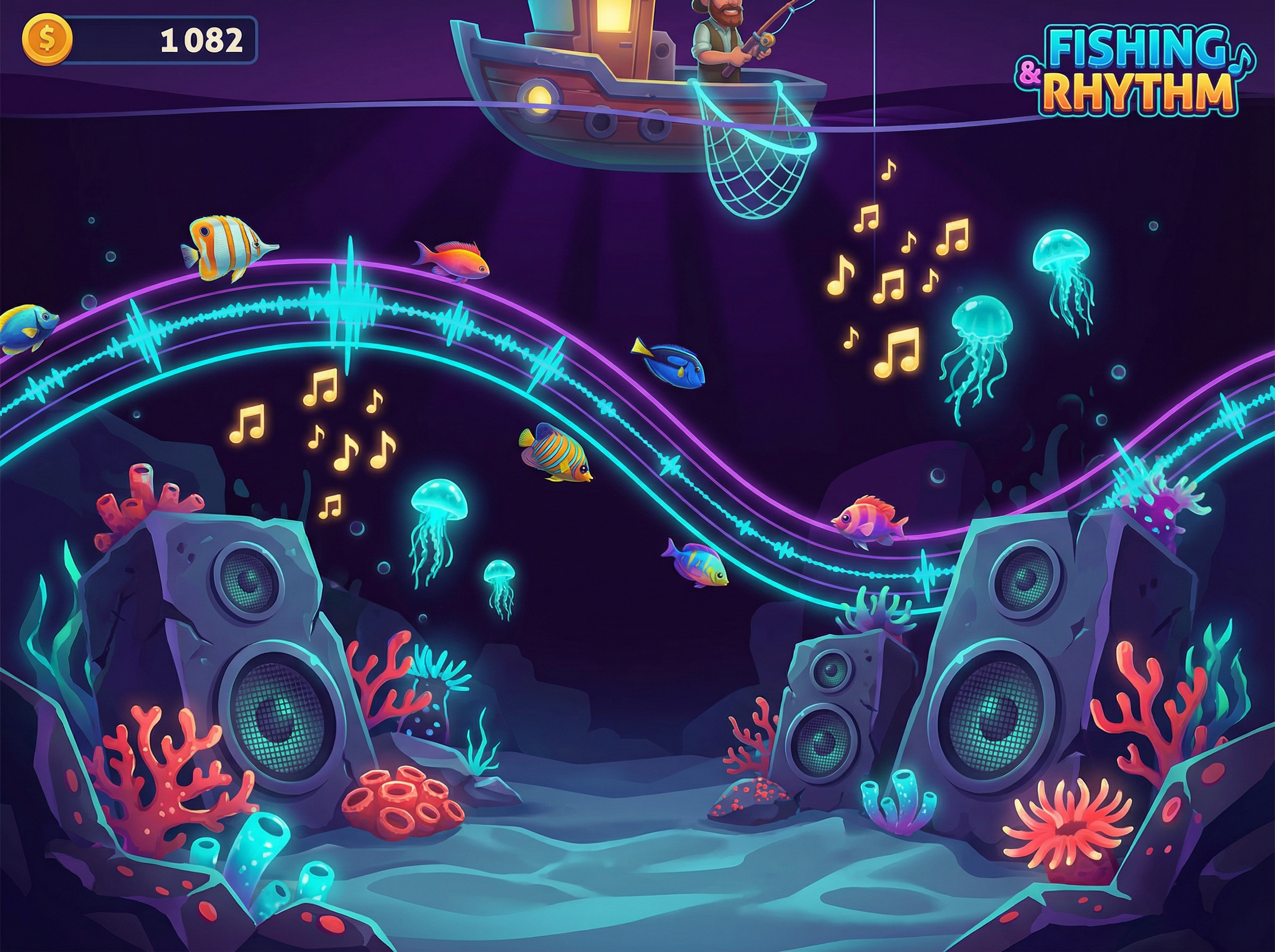 捕鱼游戏海洋音景设计的奥秘 - 赏金大对决